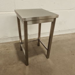 table inox- 50 x 50 x 85 cm 